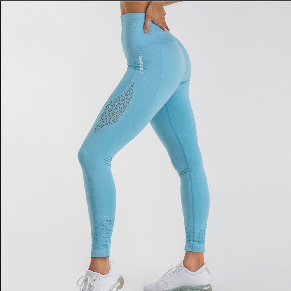 Worn once! Gymshark seamless leggings. Size XS